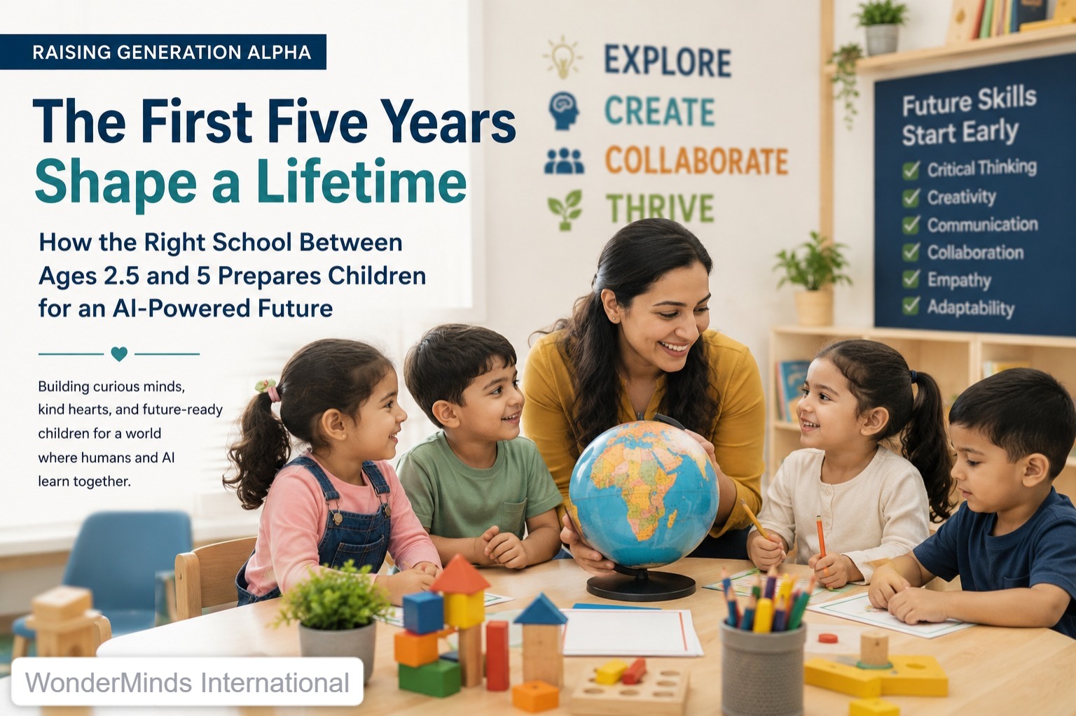 Raising Generation Alpha: Why the Right School Between Ages 2.5 and 5 Matters More Than Ever